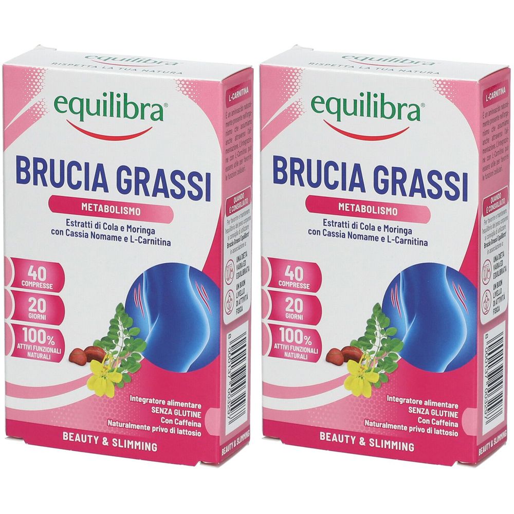Equilibra Perdita Di Peso Brucia Grassi x2 2x36 g Compresse