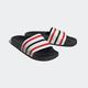 Badesandale ADIDAS ORIGINALS "ADILETTE" Gr. 47, bunt (cloud white, red, core black) Schuhe Badelatschen Pantolette Schlappen Bade-Schuhe