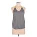 Nike Active Tank Top: Gray Activewear - Women's Size Medium