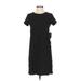 Chelsea28 Casual Dress - Shift: Black Solid Dresses - New - Women's Size 2X-Small