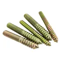 10Pcs M6 M8 M10 Hanger Bolt Wood To Metal Dowels Double Ended Furniture Fixing Self Tapping Screws