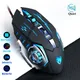 Pro Gamer Gaming Mouse 8D 3200DPI Adjustable Wired Optical LED Computer Mice USB Cable Silent Mouse