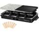 Appareil Raclette Russell Hobbs 26280-56 - Multifonction 3 en 1 - 8 Personnes - 1400W - Pierre de