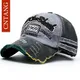 CNTANG Summer Fashion Vintage Baseball Cap Casual Washed Cotton Snapback Embroidery Caps For Men