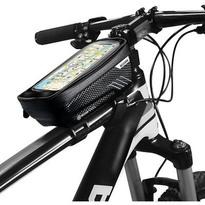 Fahrrad-Handytaschen, Handyhalter-Hülle, wasserdichte Fahrrad-Frontrahmen-Schlauchtasche Image
