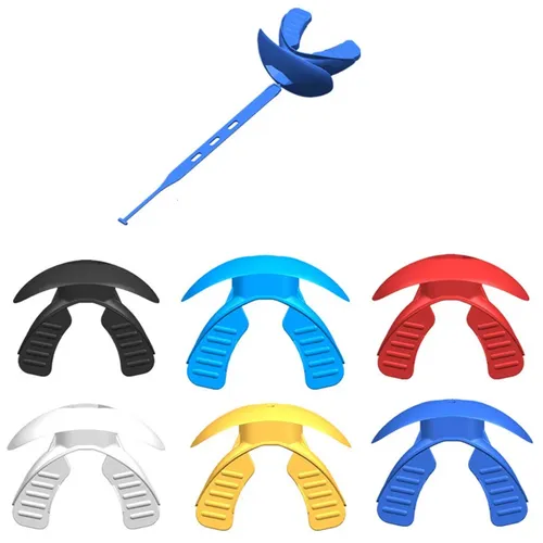 Professionelle Sport Mund Schutz Mit Lanyard Eishockey Rugby Sport Mund Schutz Lip Schutz Air