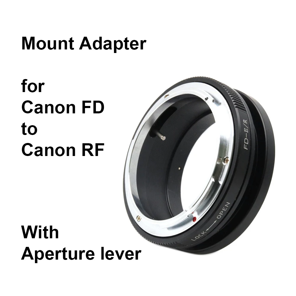 FD-RF für Canon FD SLR Objektiv für Canon RF Kamera Mount Adapter Ring FD-EOSR EOS RF für Canon R3 R5 R6 R7 R10 R RP usw. Image