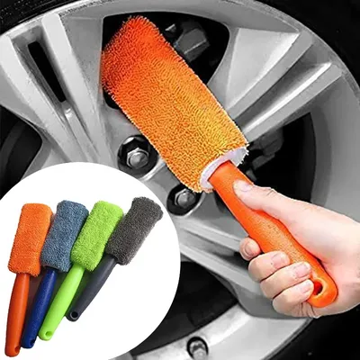 Auto Reinigungs bürste Wasch details Auto Mikro faser Rad Felgen bürste für Kofferraum Motorrad Auto