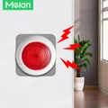 Meian ZigBee Smart Sirene Alarm 110V 220V Sirene Alarme 100db Wireless Sirena Alarma Sicherheits