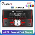 Podofo 2Din Auto Radio Stereo-Player Digital Bluetooth MP3 Player FM Audio 12V Stereo Musik USB/SD