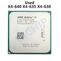 100% original amd athlon ii x4 630x4-2 8 GHz Quad-Core-CPU-Prozessor adx630wfk42gi x4-635 x4 X4-640