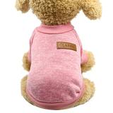 Mgoohoen Pet Clothes for Cats Dogs Comfy Breathable Cotton Dog Sweater Funny Floral Soft Cat Clothing Apparel Colorful Pink S for Cat Dog
