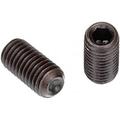 Socket Set Screw Cup Point 8-36 x 1/8 Alloy Steel Black Oxide Hex Socket (Quantity: 100) Fine Thread 8 Grub/Blind/Allen/Headless Screw Length: 1/8 inch