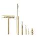 Ana 6 in 1 Micro Multifunction Multi Brass Hammer 3 kinds Screwdriver Bits Pocket