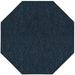 Broadway Collection Pet Friendly Indoor Outdoor Area Rugs Teal - 2 Octagon