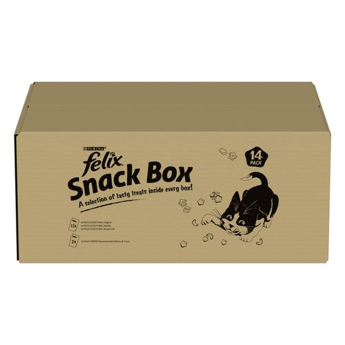 Felix Snack Box Mixed Cat Treats | 14 packs
