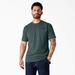 Dickies Men's Heavyweight Heathered Short Sleeve Pocket T-Shirt - Mallard Green Heather Size 3Xl (WS450H)