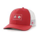 Men's '47 Scarlet Ohio State Buckeyes Bonita Brrr Hitch Adjustable Hat