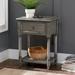 Lennox Nightstand - Black - Grandin Road