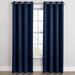 Wide Width BH Studio Room-Darkening Grommet Panel by BH Studio in Sapphire (Size 54" W 108"L) Window Curtain