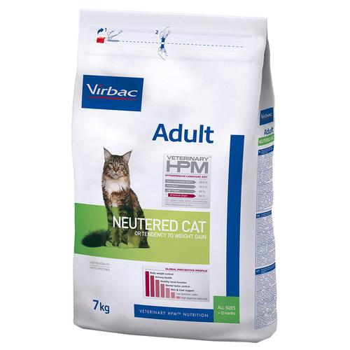 7kg Virbac Veterinary HPM Adult Neutered Cat Trockenfutter Katze