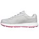 Skechers Men's Prime Relaxed Fit Spikeless Golf Shoe Sneaker, Gray/Pink, 9.5 US