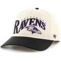 Men's '47 Khaki/Black Baltimore Ravens Wave Hitch Adjustable Hat