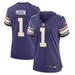 Women's Nike Warren Moon Purple Minnesota Vikings Classic Retired Player Game Jersey