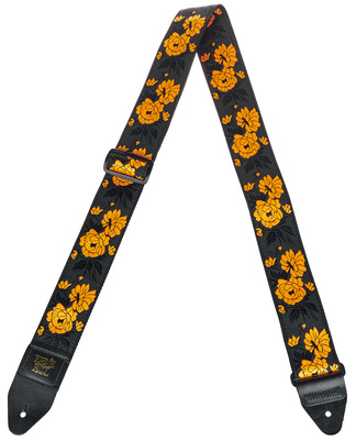 Ernie Ball E-Guitar Strap Tangerine Rose