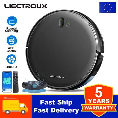 (Code: EU7805) CDEWO8 LIECTROUX L200 Staubsaugerroboter, Trocken- und Nasswischkombination, Smart Image