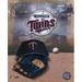 Minnesota Twins - 05 Logo Cap and Glove Sports Photo