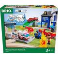 BRIO Polizei und Feuerwehr Set Deluxe - Brio