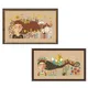 Dream city cross stitch kit girl long hair pattern design 18ct 14ct 11ct linen flaxen canvas