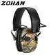 ZOHAN Tactical anti-noise Earmuff Shooting Hearing Protection Electronic Earmuffs Ear Protection