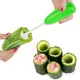 4pcs/set Vege Drill Vegetable Spiral Cutter Spiralizer Digging Device Corer For Stuffed Vegetables