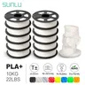 SUNLU PLA PLUS 10KG PLA 10KG 1KG / Roll 3D Printer Filament PLA For 3D Printers And 3D Pen