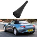 Short Stubby Antenna mast antenna topper for mazda MX5 Abarth Fiat 124 Spider 3.8 inch aluminum