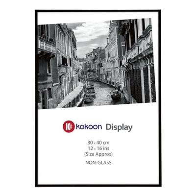 kokoon Display Bilderrahmen 30 x 40 cm Aluminium schwarz