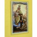 Our Lady of Mount Carmel Laminated Prayer Card New
