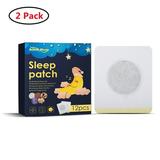 2 Pack Sleep Patches-Contains Melatonin 5-HTP & Magnesium-Tranquil Sleep & Jet lag - Fall Asleep Faster â€“ Sleeping Patch for Adults