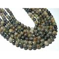 Natural Banded Onyx Roundel Faceted Beads 8 MM Size Brown And Black Mix Color
