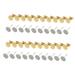 Earrings posts flat pad 400 Pcs 8mm Iron Earrings Accessories Back Stopping Earrings Posts Flat Pad Safety Plugs Fitting Jewelry Decor for Women Girls (Golden Silver Style 200 Pcs of Each)