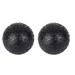 2x Fitness Ball High Density Massage Ball Training Ball 10cm for Myofascial Release Deep Tissue Therapy Yoga