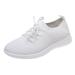 dmqupv Slip On Backless Sneakers Women Arch Support Women Sneaker Mesh Running Shoes Tennis Breathable Sneakers Fashion Sport Shoes Walking Shoes White 40ï¼ˆ8ï¼‰