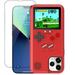 Compatible with iPhone 14 Pro Case Gameboy Design Game Console Case for iPhone 14 Pro 3D Retro Video Game Phone Case Color Screen Playable Gaming Case for iPhone 14 Pro Red