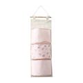 Fnochy Back to College Multifunctional Hanging Fabric Multi-Grid Storage Bag Sundries Storage Bag Dormitory Mobile Phone Storage Bag Door Rear Hanging Bag