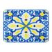 SIDONKU Portuguese Azulejo Tiles Blue and White Gorgeous Patterns for Cases Smartphones Towels Linens Doormat Floor Rug Bath Mat 23.6x15.7 inch