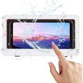 Shower Phone Case - Wall Pocket for the Wall - Touch Screen for Bathroom Waterproof Cell Phone Holder Box Touch Screen Wall Pocket for the Cell Phone - Cell Phone Case for Cell Phones under 6.8 inches