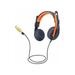 Logitech Zone Learn Headset - Stereo - USB Type A - Wired - On-ear - Binaural - Circumaural - 4.30 ft Cable - Noise Canceling