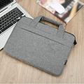 Fnochy Back to School Shoulder Strap Laptop Bag Men s And Women s Portable Shoulder Bag Inner Sleeve Bag 13.3 Inch Waterproof Fashion Tablet Bag Gray